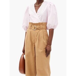 Ganni Women's Cotton Poplin Top - Cherry Blossom
Size 44/XL